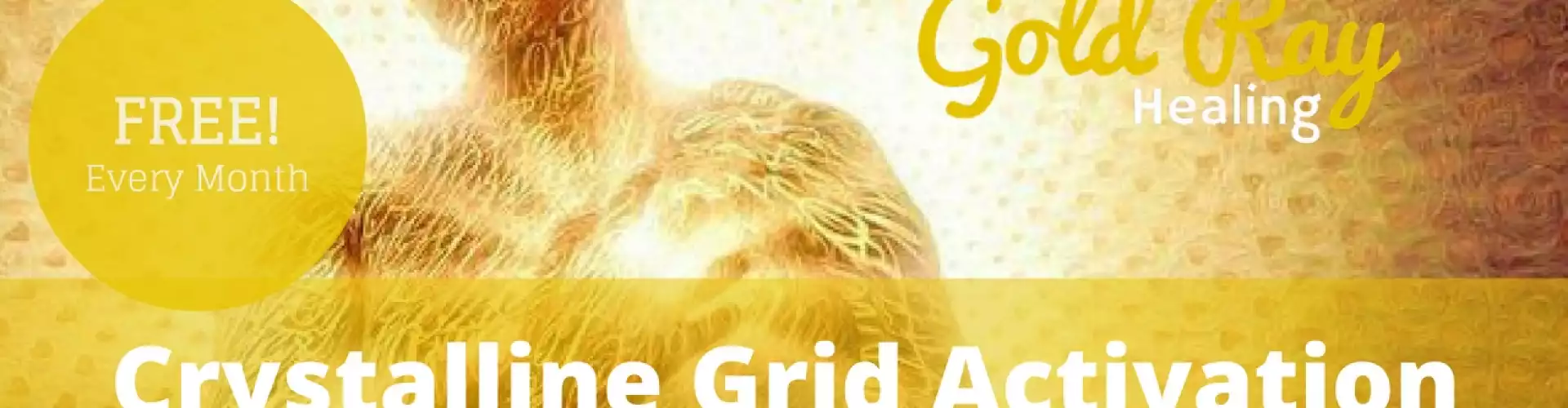 Crystalline Grid Activation With The Golden Ray